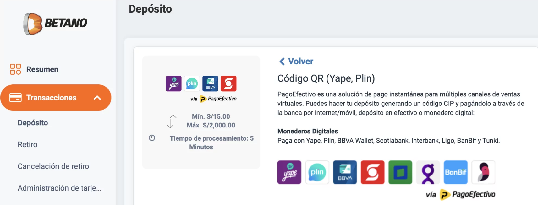 casas de apuestas que aceptan yape betano deposit yape